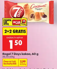 Biedronka Rogal 7 Days kakao oferta