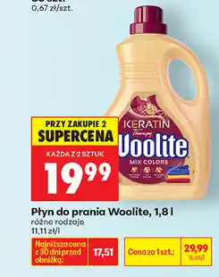 Biedronka Płyn do prania Woolite oferta
