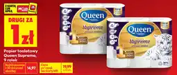 Biedronka Papier toaletowy Queen Supreme, 9 rolek oferta