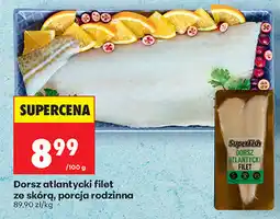 Biedronka Dorsz atlantycki filet ze skórą, porcja rodzinna oferta