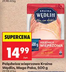 Biedronka Polędwica wieprzowa Kraina Wędlin, Mega Paka oferta