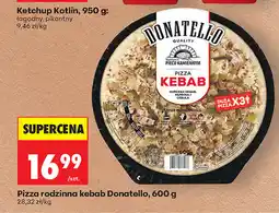 Biedronka Pizza rodzinna kebab Donatello oferta