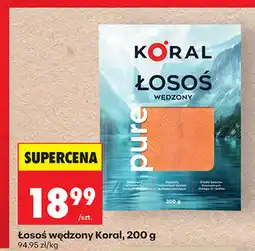 Biedronka Łosoś wędzony Koral oferta