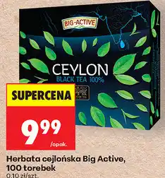 Biedronka Herbata cejlońska Big Active oferta