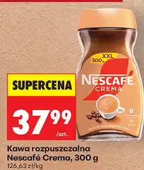 Biedronka Kawa rozpuszczalna Nescafé Crema oferta