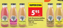 Biedronka Sok tłoczone jabłko Bracia Sadownicy oferta
