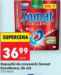 Biedronka Kapsułki do zmywarki Somat Excellence, 36 szt oferta