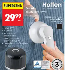 Biedronka Golarka akumulatorowa do ubrań Hoffen oferta