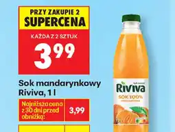 Biedronka Riviva Sok mandarynkowy oferta