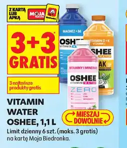 Biedronka Oshee Vitamin Water oferta