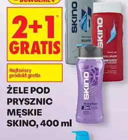 Biedronka Skino Zele pod prysznic męskie oferta