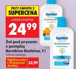 Biedronka Bambino Rodzina żel pod prysznic oferta