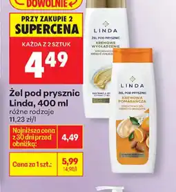 Biedronka Linda Zel pod prysznic oferta