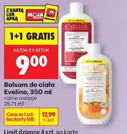 Biedronka Eveline Balsam do ciała oferta