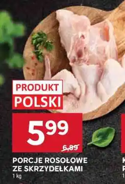 Stokrotka Market Porcje rosołowe ze skrzydełkami oferta