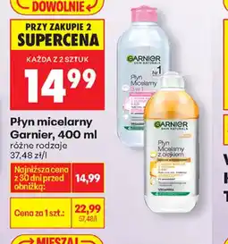 Biedronka Garnier Płyn micelarny oferta