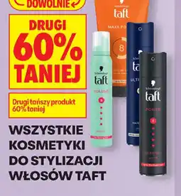 Biedronka Taft kosmetyki do włosów oferta