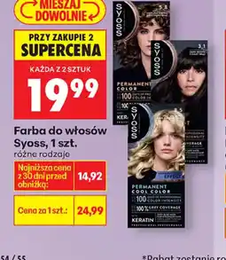 Biedronka Syoss Farba do włosów oferta