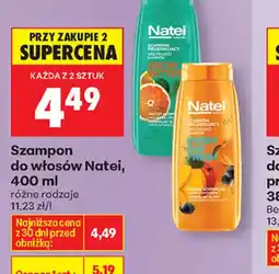 Biedronka Natel Szampon do włosów oferta