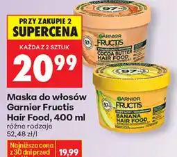 Biedronka Garnier Fructis Maska do włosów Hair Food oferta