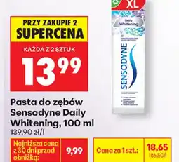 Biedronka Sensodyne Pasta do zębów Daily Whitening oferta