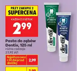 Biedronka Dentix pasta do zębów oferta