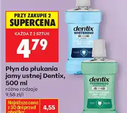 Biedronka Płyn do płukania jamy ustnej Dentix oferta