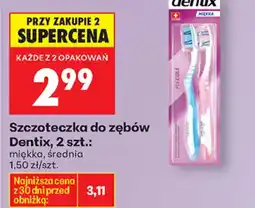 Biedronka Dentix szczoteczka do zębów oferta