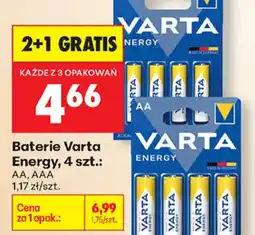 Biedronka Baterie Varta Energy oferta