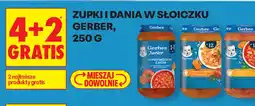 Biedronka Gerber Zupki i dania w słoiczku oferta