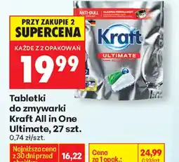 Biedronka Kraft Tabletki do zmywarki oferta