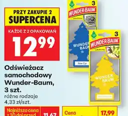 Biedronka Wunder-Baum odświeżacz samochodowy oferta