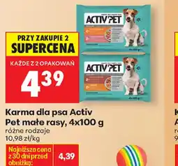 Biedronka Activ Pet karma dla psa małe rasy oferta
