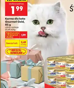 Biedronka Purina Karma dla kota Gourmet Gold oferta