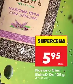 Biedronka Nasiona Chia BakaD'Or oferta