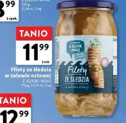 Intermarche Filety ze śledzia w zalewie octowej oferta