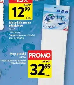 Intermarche Wkład do mopa płaskiego z szorującą oferta