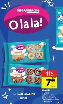Intermarche Pierniki wybrane rodzaje oferta