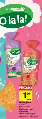 Intermarche Wafle ryżowe wybrane rodzaje oferta