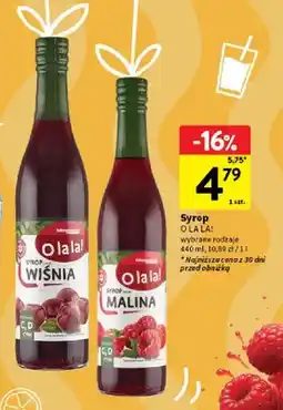 Intermarche Syrop wiśnia oferta