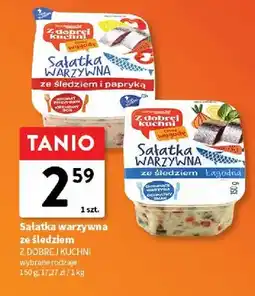 Intermarche Sałatka warzywna ze śledziem i papryką oferta