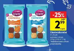 Intermarche Ciasteczka mini wybrane rodzaje oferta