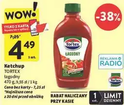 Intermarche Ketchup Tortex łagodny oferta