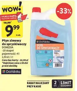 Intermarche Płyn zimowy do spryskiwaczy Domedia -10 stopni oferta