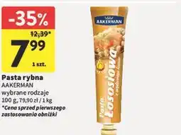 Intermarche Pasta rybna AAKERMAN oferta