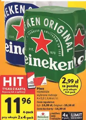 Intermarche Piwo Heineken oferta