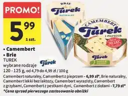 Intermarche Camembert / Brie TUREK wybrane rodzaje oferta