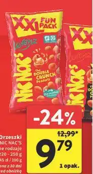 Intermarche Orzeszki NIC NAC'S wybrane rodzaje oferta