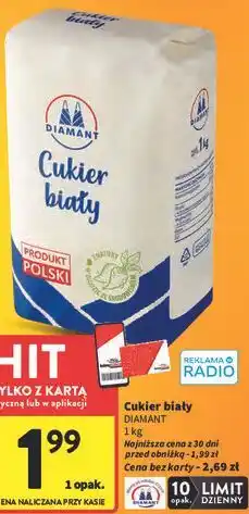 Intermarche Cukier biały Diamant oferta