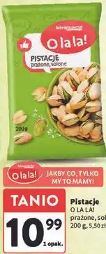 Intermarche Pistacje O LA LA! prażone, solone oferta